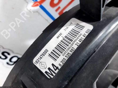 Radiator fan RENAULT CLIO III (BR0/1, CR0/1) 1.2 16V (BR0R, BR1D, BR1L, CR0R) | BP20735007M35 