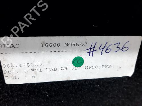 Rear parcel shelf CITROËN C4 II (NC_)  | BP20745122C85