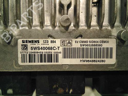 Engine control unit (ECU) CITROËN C3 I (FC_, FN_) 1.4 HDi | BP20796346M57 
