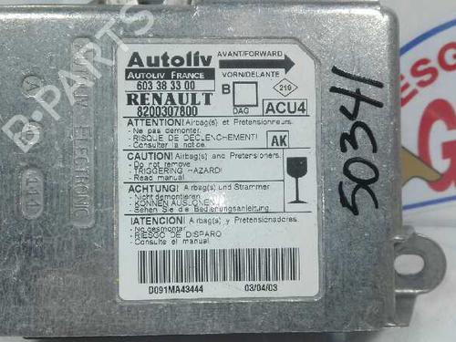 ECU airbags RENAULT MEGANE II (BM0/1_, CM0/1_) 1.4 16V | BP20804291M53 