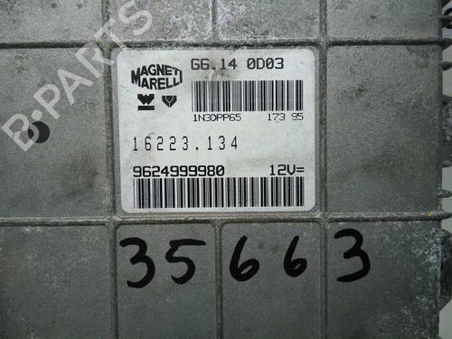 Engine control unit (ECU) PEUGEOT 306 (7B, N3, N5) 1.4 SL | BP20796083M57 