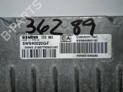 Engine control unit (ECU) PEUGEOT 307 (3A/C) 2.0 HDi 90 | BP20796304M57 