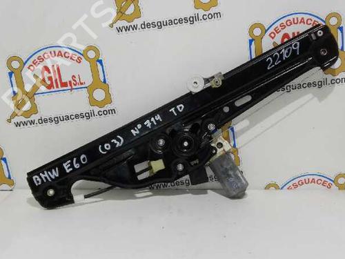 Used Rear right window mechanism BMW 5 (E60) 520 i (170 hp) 20776031
