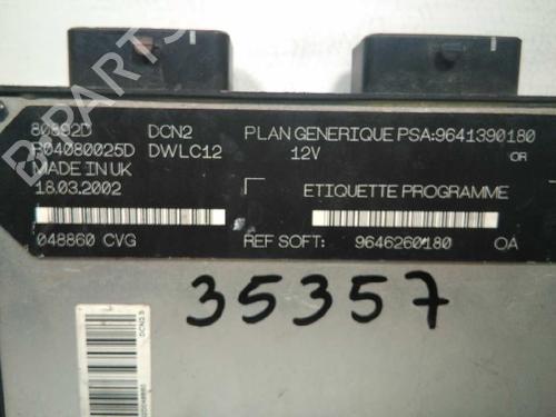 Engine control unit (ECU) PEUGEOT PARTNER Box Body/MPV (5_, G_)  | BP20795890M57 