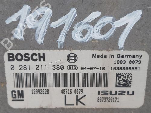 Engine control unit (ECU) OPEL ASTRA H (A04) | BP29010507M57