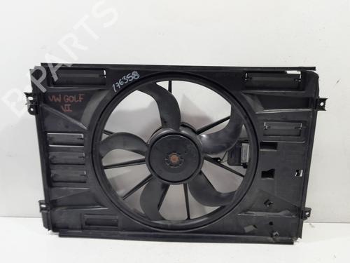 Køleventilator elektrisk VW GOLF VI (5K1) 1.6 TDI (90 hp) 24372474
