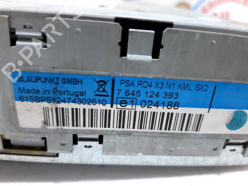 Radio CITROËN C5 II (RC_)  | BP20755275E6 