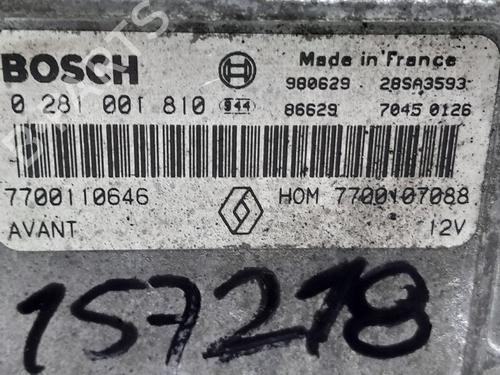 Engine control unit (ECU) RENAULT MEGANE I Coach (DA0/1_)  | BP20764429M57 