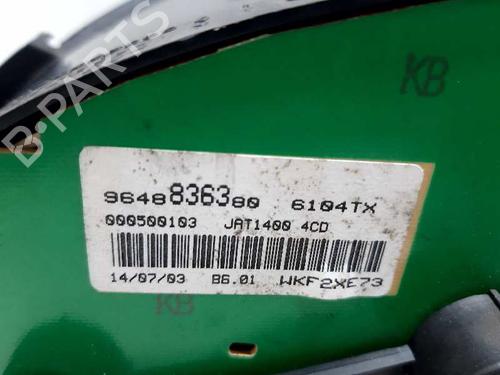 Instrument cluster PEUGEOT 206 Hatchback (2A/C) 2.0 HDI 90 | BP20736019C47 