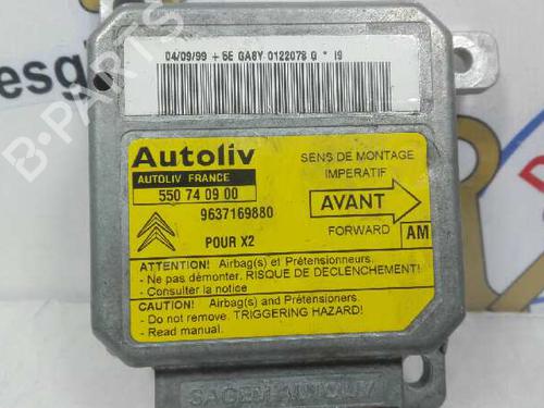 ECU airbags CITROËN XANTIA (X1_, X2_) 1.9 Turbo D | BP20805721M53 