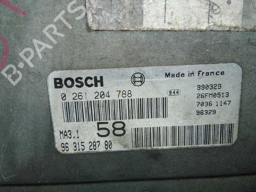 Engine control unit (ECU) CITROËN SAXO (S0, S1) 1.1 X, SX | BP20794409M57 