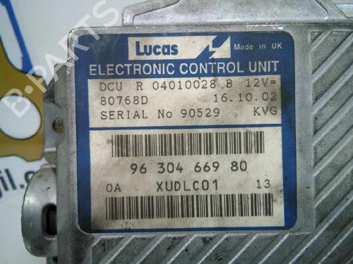 Engine control unit (ECU) PEUGEOT 406 (8B) 2.1 TD 12V | BP20795765M57 