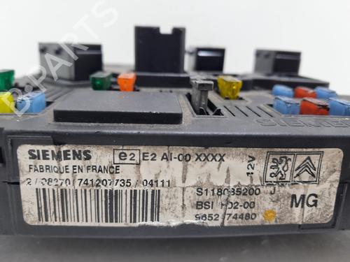Fuse box CITROËN C3 I (FC_, FN_) 1.4 HDi | BP21267081E1 