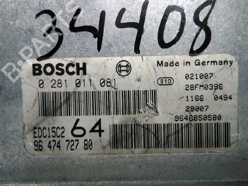 Engine control unit (ECU) PEUGEOT 307 (3A/C) 2.0 HDi 110 | BP20795206M57 