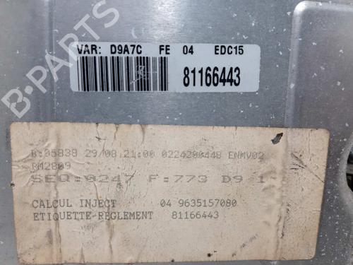 Engine control unit (ECU) PEUGEOT 406 (8B) 2.0 HDI 110 | BP20736074M57 