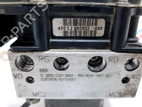 ABS pump PEUGEOT 307 Break (3E) 2.0 HDI 90 | BP20791436M43 