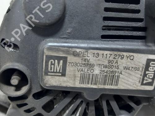 Alternator OPEL CORSA C (X01)  | BP20762890M7 