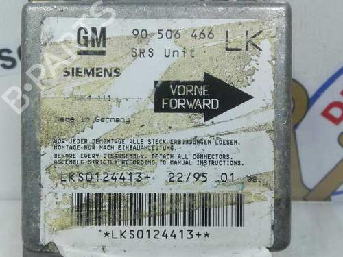 Kollisjonspute styreenhet OPEL VECTRA B Hatchback (J96) 2.0 DI 16V (F68) | BP20806207M53 