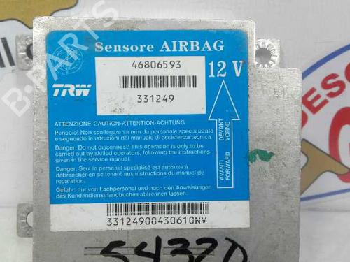 ECU airbags FIAT PUNTO (188_) 1.9 DS 60 (188.031, .051, .231, .251) | BP20806419M53 