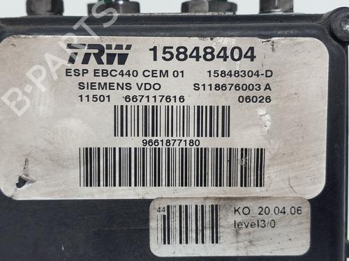 ABS pump PEUGEOT 407 Coupe (6C_) 2.2 16V | BP36113941M43 - Image 5
