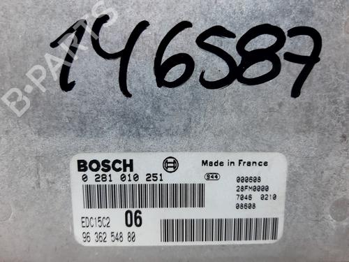 Engine control unit (ECU) CITROËN XANTIA (X1_, X2_) 2.0 HDI 109 | BP20757963M57 