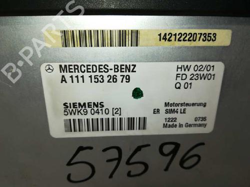 Engine control unit (ECU) MERCEDES-BENZ C-CLASS Coupe (CL203) C 200 Kompressor (203.745) | BP20804208M57 