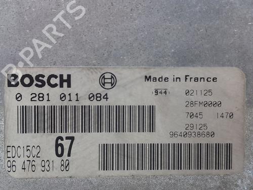 Engine control unit (ECU) CITROËN XSARA PICASSO (N68) 2.0 HDi | BP20769410M57 