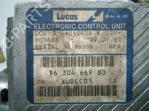 Engine control unit (ECU) PEUGEOT 406 (8B) 2.1 TD 12V | BP20795766M57 