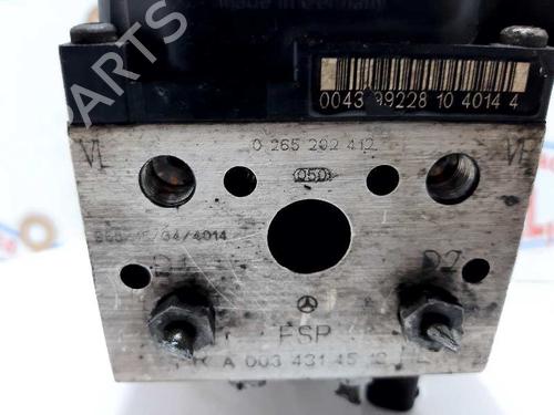 ABS pump MERCEDES-BENZ A-CLASS (W168) A 170 CDI (168.008) | BP20732641M43 
