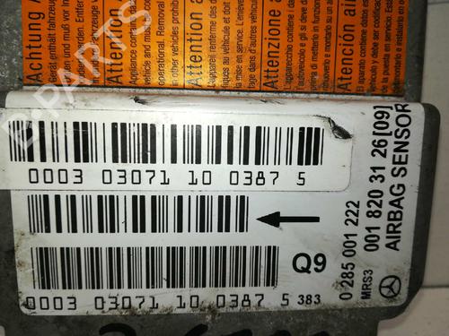 ECU airbags MERCEDES-BENZ A-CLASS (W168) A 170 CDI (168.009, 168.109) | BP20796358M53 