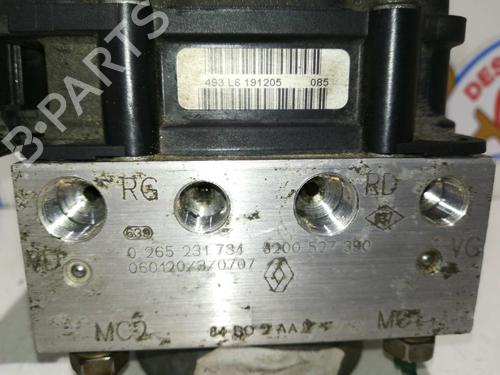 ABS pump RENAULT SCÉNIC II (JM0/1_) 1.5 dCi (JM1E, JM16) | BP20797381M43 