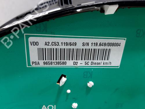 Instrument cluster PEUGEOT 407 (6D_)  | BP20759016C47 