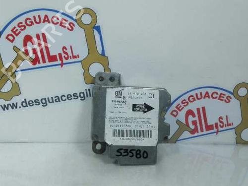 Kollisjonspute styreenhet OPEL ZAFIRA A MPV (T98) 2.0 DTI 16V (F75) (101 hp) 20806134