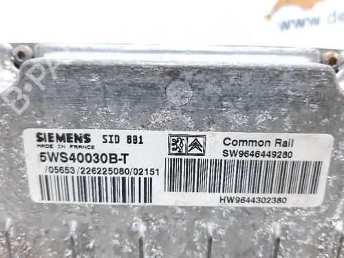 Engine control unit (ECU) PEUGEOT 307 (3A/C) 2.0 HDi 90 | BP20728584M57 