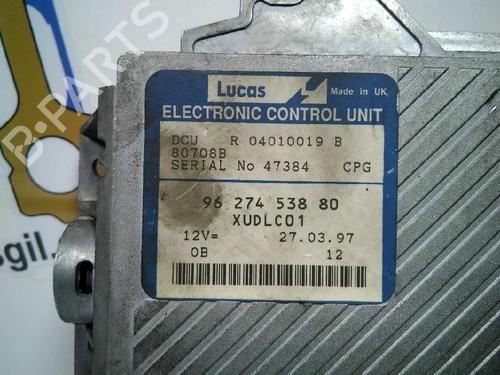 Engine control unit (ECU) CITROËN XANTIA (X1_, X2_) 2.1 Turbo D 12V | BP20795736M57 
