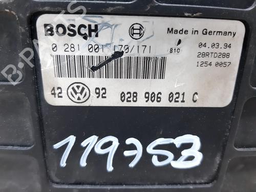 Engine control unit (ECU) VW GOLF III (1H1)  | BP20743388M57 