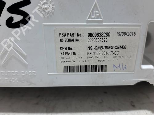Instrument cluster PEUGEOT 308 II (LB_, LP_, LW_, LH_, L3_)  | BP20753032C47 