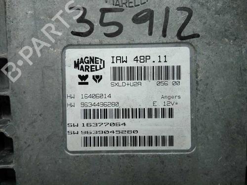 Engine control unit (ECU) PEUGEOT 406 (8B) 2.0 16V | BP20796160M57