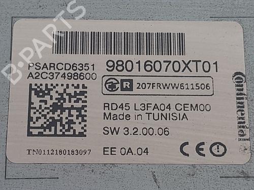 Radio CITROËN C3 II (SC_) | BP39186970E6 - Image 3