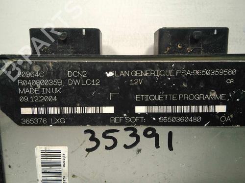 Engine control unit (ECU) CITROËN BERLINGO / BERLINGO FIRST MPV (MF_, GJK_, GFK_) 1.9 D (MFWJZ) | BP20795952M57 