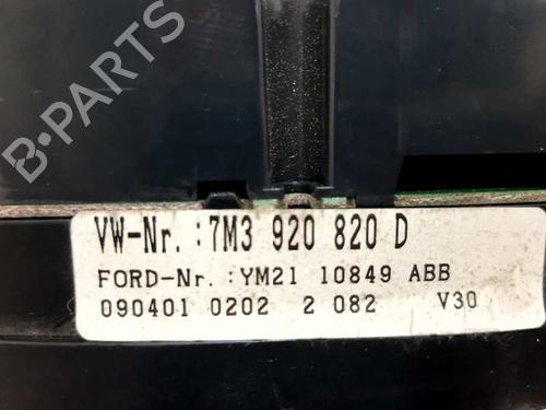 Instrument cluster VW SHARAN (7M8, 7M9, 7M6) 1.9 TDI | BP20785060C47 