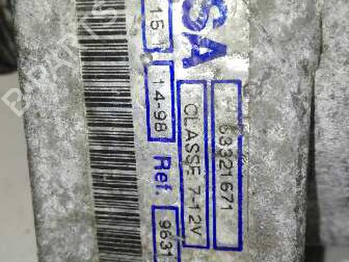 Alternator PEUGEOT 306 (7B, N3, N5) 1.6 SR | BP20783318M7 