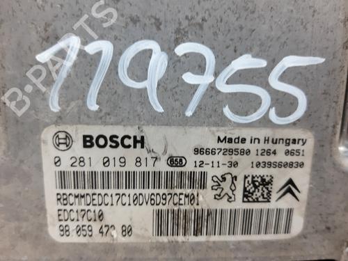 Engine control unit (ECU) PEUGEOT 308 SW I (4E_, 4H_) 1.6 HDi | BP20743390M57 