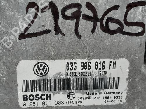 Engine control unit (ECU) VW GOLF V (1K1) | BP39190622M57 - Image 2