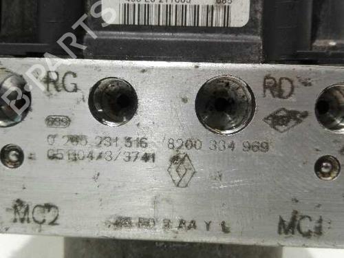 ABS pump RENAULT CLIO II (BB_, CB_) 1.5 dCi (B/CB08) | BP20784799M43 