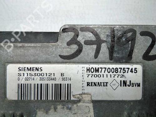 Engine control unit (ECU) RENAULT MEGANE I Classic (LA0/1_) 1.6 e (LA0F, LA0S) | BP20796778M57 