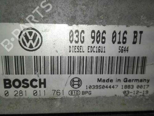 Engine control unit (ECU) VW TOURAN (1T1, 1T2) 1.9 TDI | BP20786997M57 