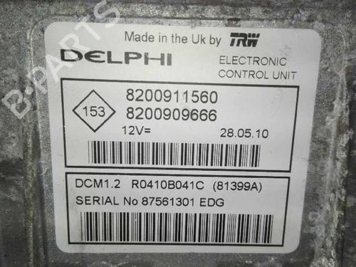 Engine control unit (ECU) RENAULT CLIO III (BR0/1, CR0/1) 1.5 dCi (BR17, CR17) | BP20788605M57 