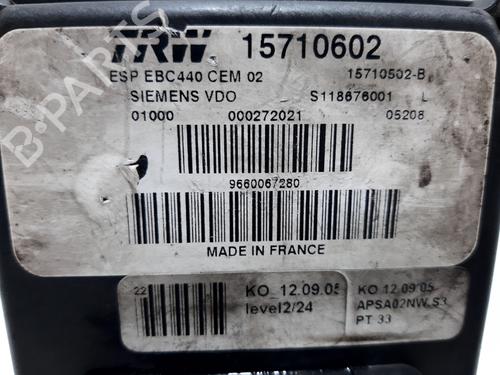 ABS pump PEUGEOT 407 (6D_) 2.0 (6DRFNB, 6DRFNE) | BP20745405M43 
