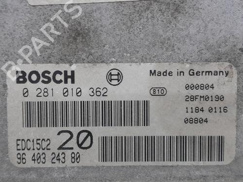 Engine control unit (ECU) PEUGEOT 306 Hatchback (7A, 7C, N3, N5)  | BP23565218M57 